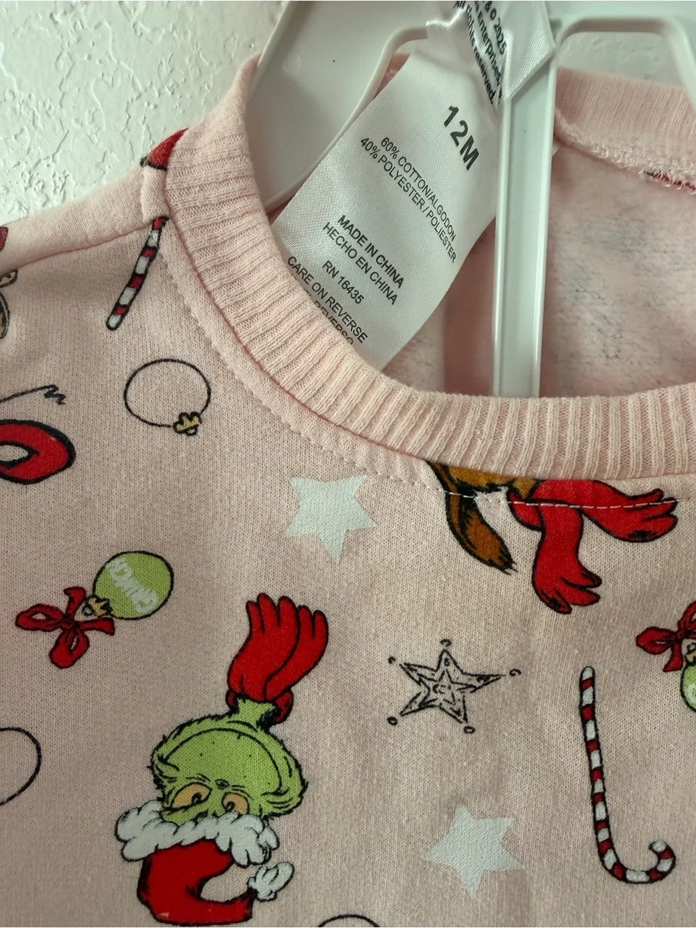 The Grinch Dr Seuss girls set
